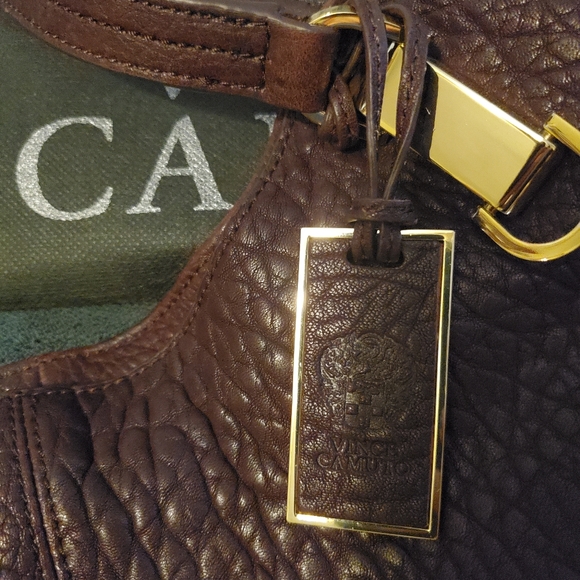 Vince Camuto "Riley" Leather Tote - Picture 5 of 13